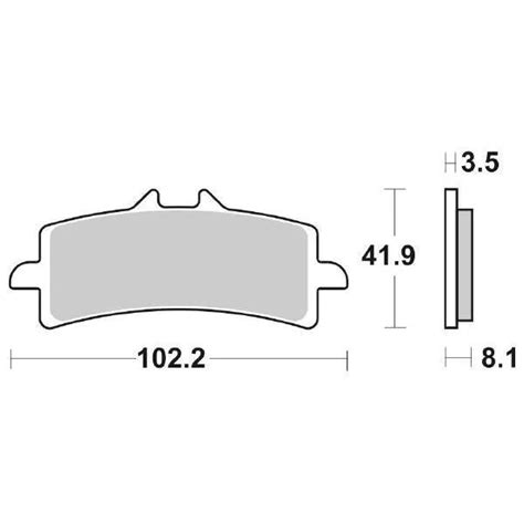 Bel Ge Bremse Racing Sbs Dc Dual Kohlenstoff Ducati Desmosedici Rr