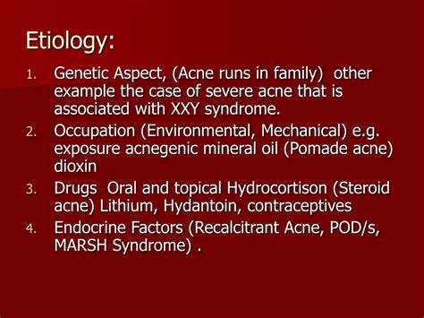 Ppt Acne Disorders Of Sebaceous Gland Powerpoint Presentation Free Download Id9577232