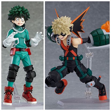 15cm My Hero Academia Anime Figure Shf Midoriya Izuku Bakugou Katsuki