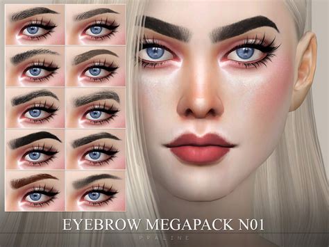 Sims 4 maxis match eyebrows pack - dsaero