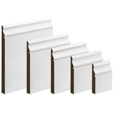 MDF Primed Ogee Skirting 18 X 169mm X 4 4m FSC MDF Primed Skirting