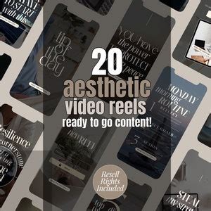 Faceless Reel Videos Aesthetic Videos Done For You Reels Master