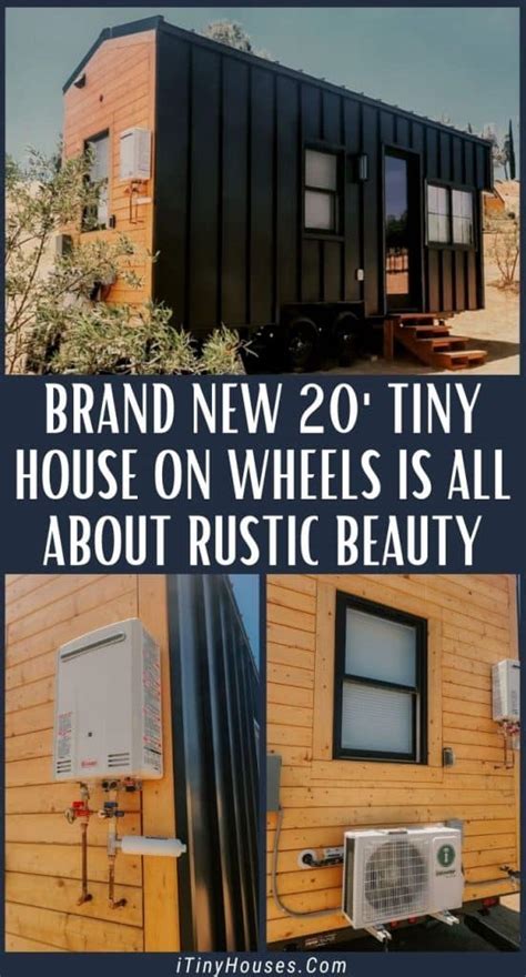 Brand New 20' Tiny House On Wheels Is All About Rustic Beauty - Tiny Houses