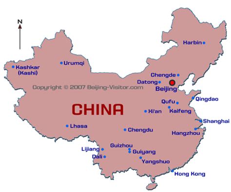 China Cities Map | Explore the Major Cities and Capitals of China