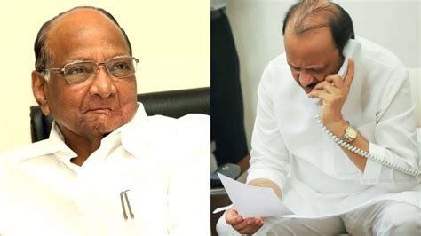 Sharad Pawar अजितदादांना पक्षात घेणार का शरद पवार यांचं एका वाक्यात उत्तर काय Marathi