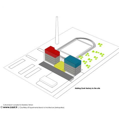 Cultural Sport Complex For Disabled Contemporary Architecture Of Iran