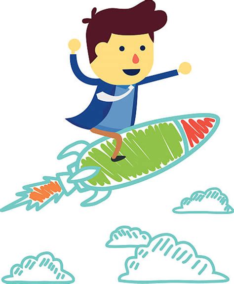 Animated Rocket Ship Drawing Illustrations, Royalty-Free Vector ...