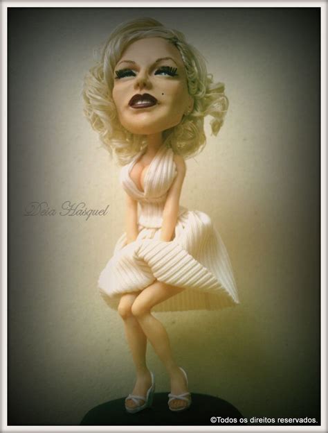 Minha versão em caricatura Marilyn Monroe Marilyn monroe Girl