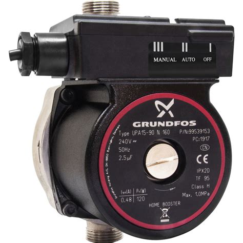 Grundfos UPA 15-90N Home Booster Pump 230V 50Hz | Toolstation