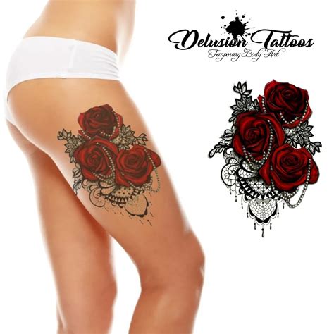 Flower Watercolor Lace Tattoo Best Flower Site