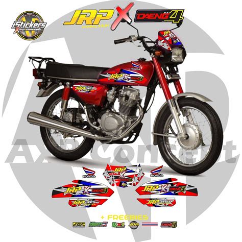 Honda TMX 155 JRP X Daeng Decal Kit With Cowling TMX 155 SKYGO