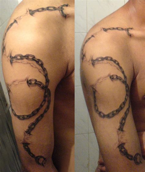 chain tattoo by ketology on DeviantArt