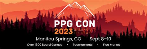 PPG CON 2023 - Events for Gamers