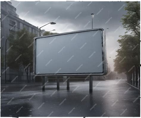 Premium Photo | Billboard background design advertising and design