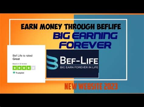 Bef Life Real Earning Website New Real Earning Website How To Earn