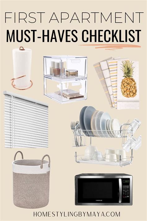 The Best First Apartment Checklist Artofit