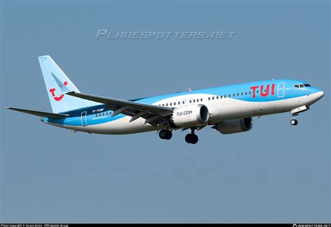 G TUMF TUI Airways Boeing 737 8 MAX Photo By Varani Ennio VRN Spotter