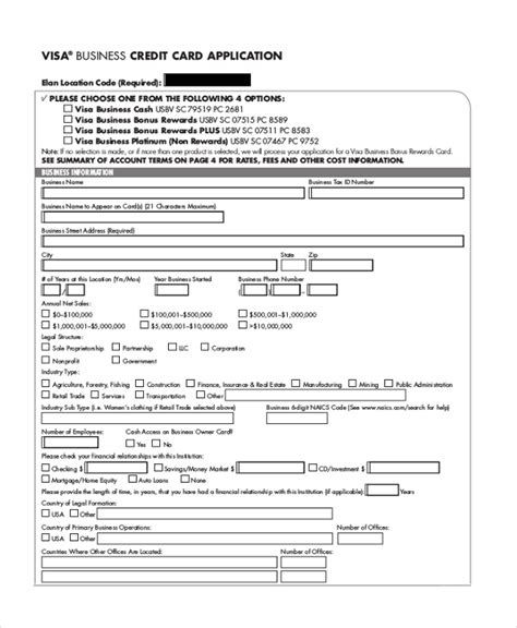 FREE 12+ Sample Credit Application Form in PDF | MS Word | Excel