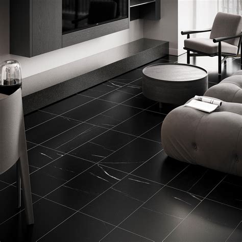 Black Floor Tiles Designs For Living Room | Floor Roma