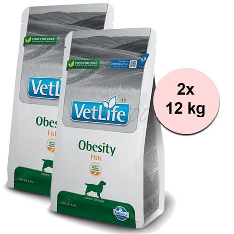 Farmina Vet Life Obesity Fish Canine 2 x 12 kg | ABC-ZOO