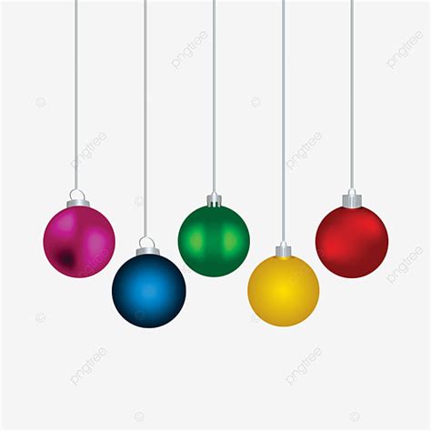 Hanging Balls Vector Design Balloon Balls Bell Png And Vector With