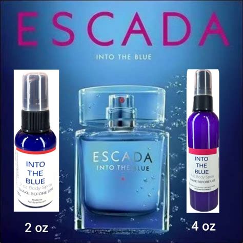 ESCADA Into the Blue Body Spray Super Accurate Imitation of the ...