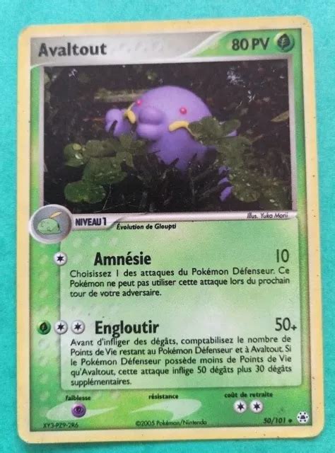 Carte Pok Mon Fran Aise Holo Avaltout Ex Legendes Oubliees Eur