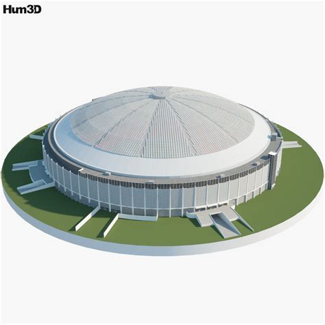 Astrodome 3D model - Download Stadium on 3DModels.org