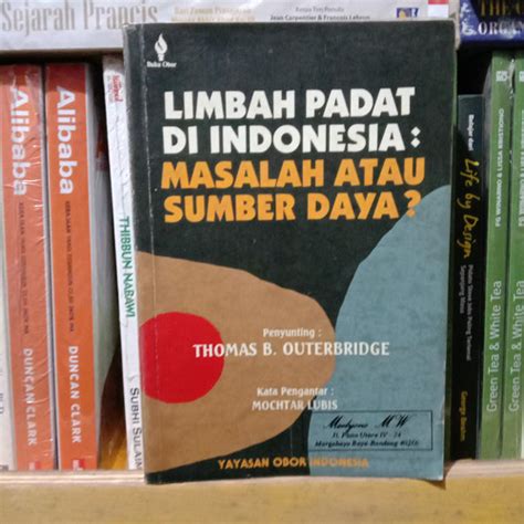 Jual Thomas B Outerbridge Limbah Padat Di Indonesia Masalah Atau