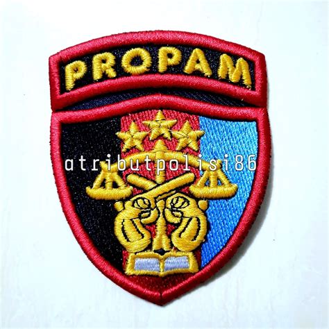 Jual Bet Propam Timbul Logo Provos Timbul Shopee Indonesia