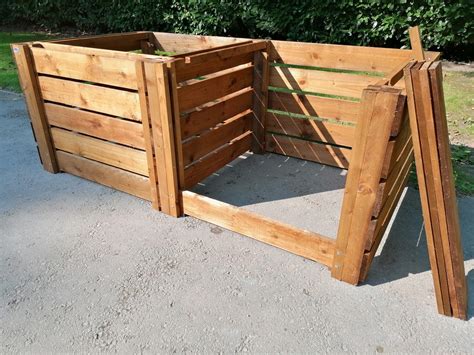 Wooden Compost Bin | Sturdy Design | Archwood Greenhouses