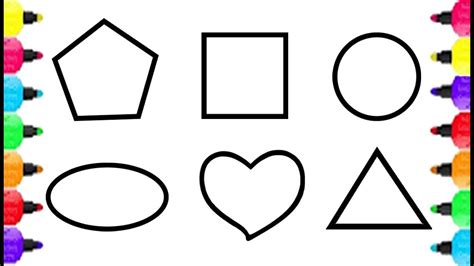 lines  drawing shapes  kids