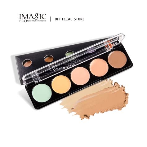 IMAGIC 5 Color Makeup Long Lasting A Prueba De Agua Camouflage Cream