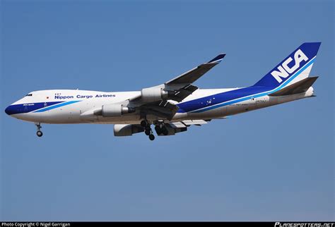 JA05KZ Nippon Cargo Airlines Boeing 747 4KZF Photo By Nigel Garrigan