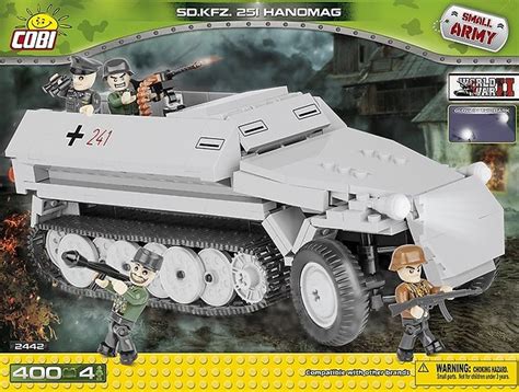 Hanomag Sd Kfz 251 Niemiecki Transporter Opancerzony Cobi 2442