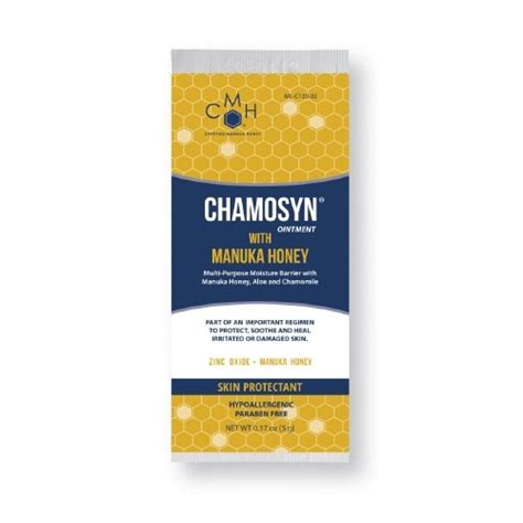 Skin Protectant Chamosyn® 5 Gram Individual Packet Scented Ointment ...