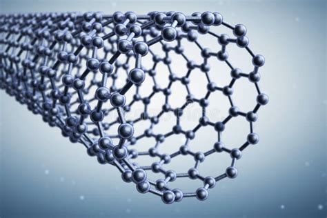 Graphene Molecular Structure Stock Illustration - Image: 66120880