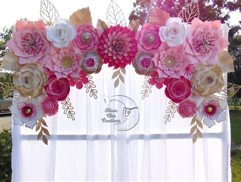 Easy Paper Flower Backdrop Tutorial Atelier Yuwa Ciao Jp