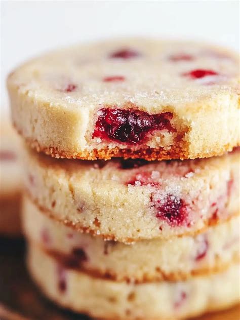 Irresistible Cranberry Orange Shortbread Cookies Recipe
