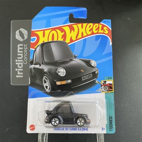 Hot Wheels Porsche Turbo Hitam Tooned Original Hotwheels Lazada Indonesia