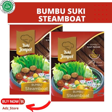 Jual Bumbu Steamboat Instan Murah Koki Jempol 60 Gram Shopee Indonesia