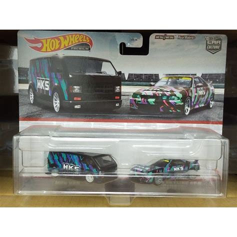 Hot Wheels Premium Twin Pack Nissan Skyline GT R BCNR HKS Shopee Malaysia