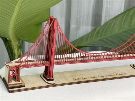 Model Of The Golden Gate Bridge