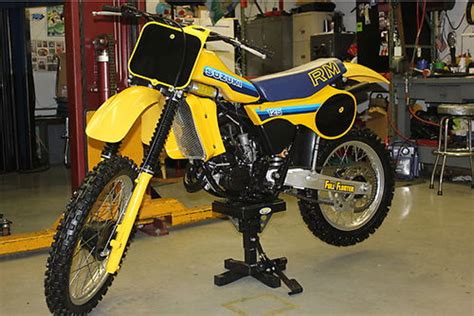 1983 Suzuki Rm125 Nj Full Floater Suzuki Rm Vintage Motocross