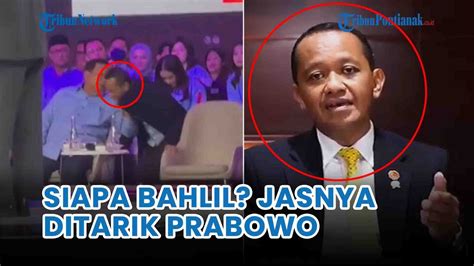 Siapa Bahlil Lahadalia Yang Jaketnya Ditarik Prabowo Saat Debat