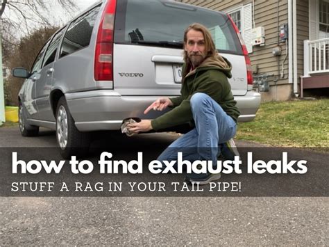 how to find exhaust leaks