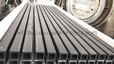 China Silicon Carbide Square Tubes Sisic Sic Beam For Kiln Furniture