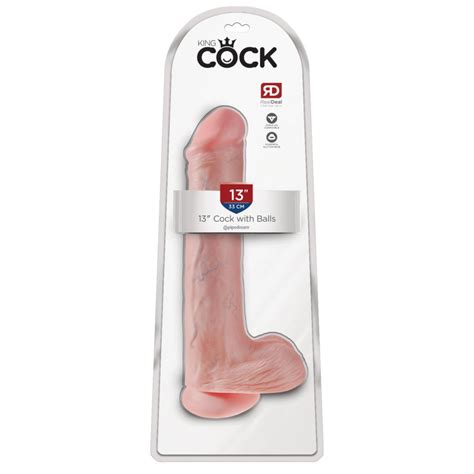 Fallo Dildo Maxi Vaginale Anale King Cock Con Ventosa E Testicol