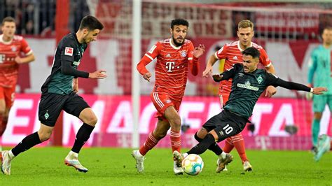 Fc Bayern M Nchen Vs Werder Bremen Gnabry Berragt Bei Gala