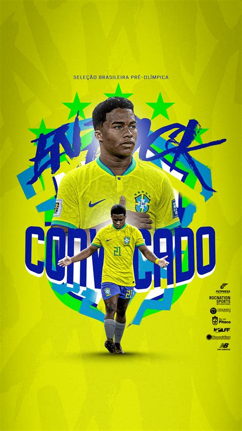 Behance에서의 ENDRICK CONVOCADO SELEÇÃO BRASILEIRA PRÉ OLÍMPICA